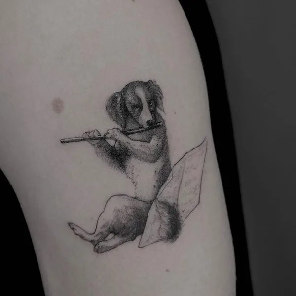 Дотворк tattoo by Антон Федотов in Екатеринбург