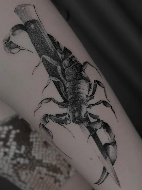 black and grey black and grey татуировка на forearm #49738 | Тату мастер Антон Федотов