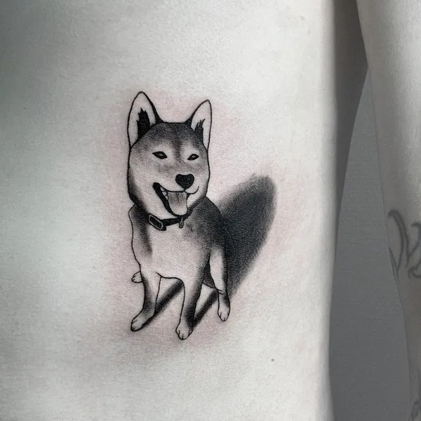 Graphic tattoo by Максим Чадин in Челябинск