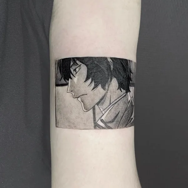 Graphic tattoo by Максим Чадин in Челябинск