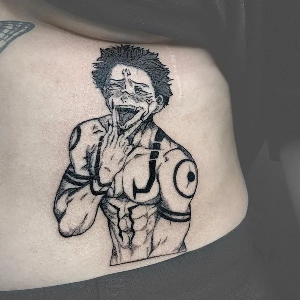 Graphic tattoo by Максим Чадин in Челябинск