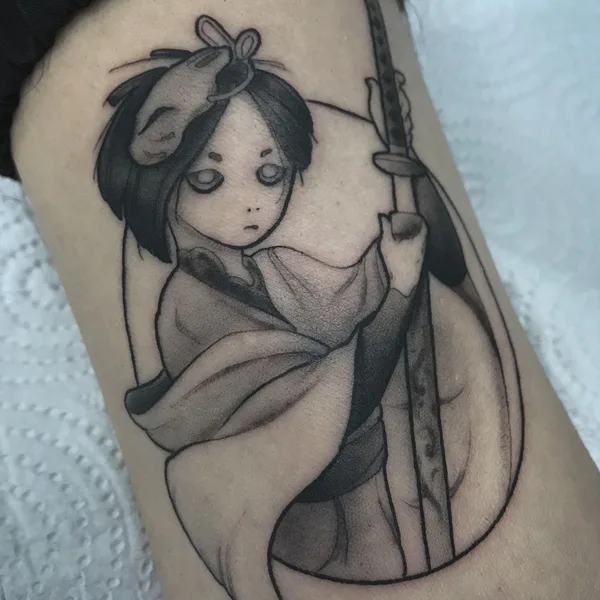 Neo Traditional tattoo by Олег Куценко in Челябинск