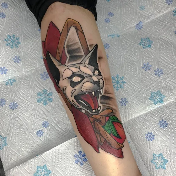 Neo Traditional tattoo by Олег Куценко in Челябинск
