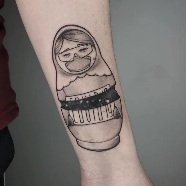 Neo Traditional tattoo by Олег Куценко in Челябинск