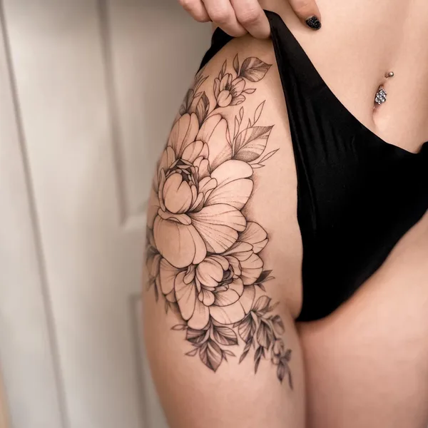Fine Line tattoo by Лера Шибакова in Челябинск