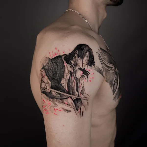 Graphic tattoo by Павел Верцебовский in Челябинск