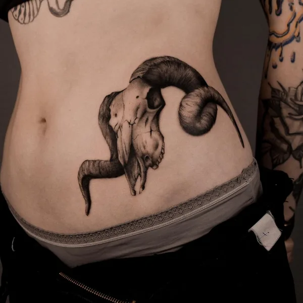 Graphic tattoo by Павел Верцебовский in Челябинск