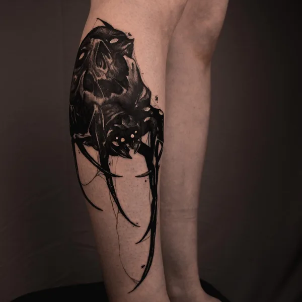 Graphic tattoo by Павел Верцебовский in Челябинск