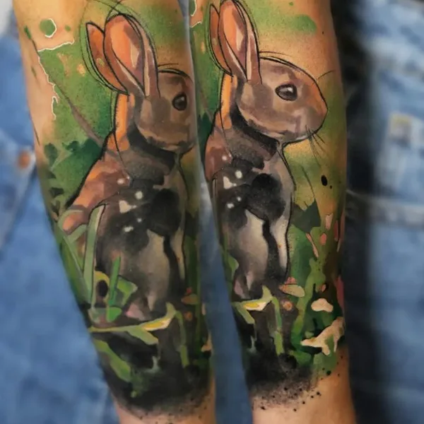 Neo Traditional tattoo by Róbert Bunda in Budapest