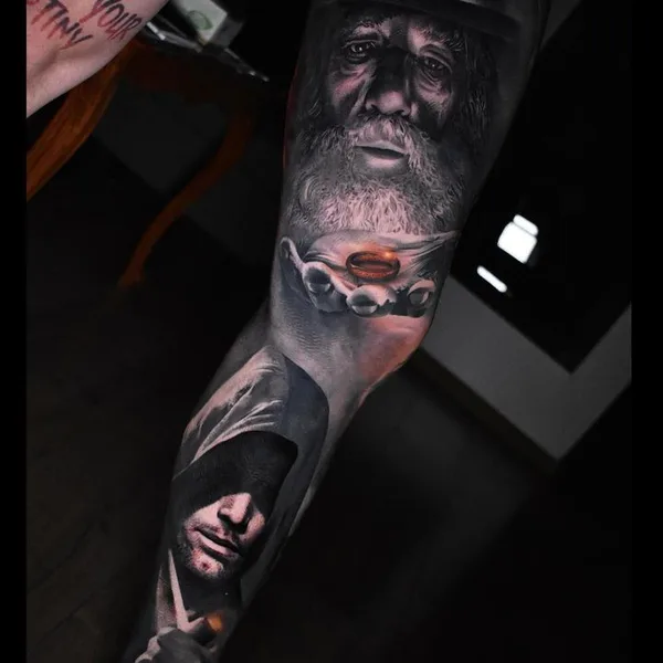 Realism tattoo by Ignácz Bence in Budapest