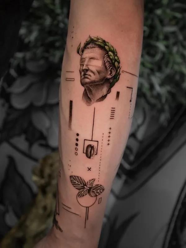 black and grey realism tatouage sur forearm #67585 | Artiste tatoueur Ódor Benjámin