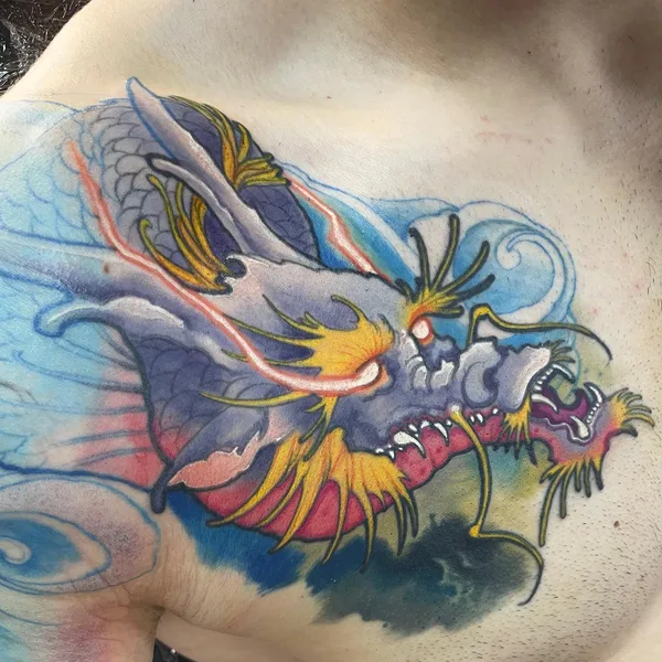 Neo Traditional tattoo by Szabolcs Oravecz in Budapest