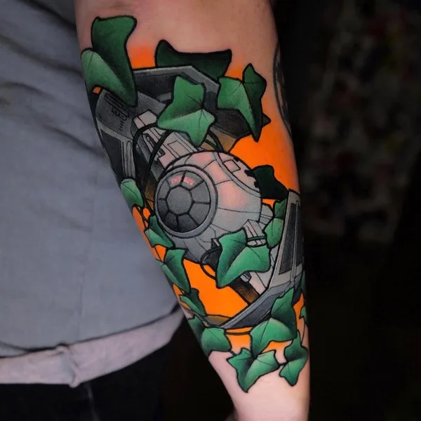 Neo Traditional tattoo by csiga in Budapest