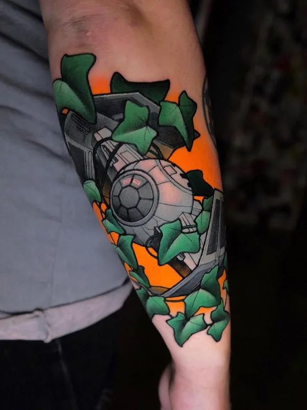 color illustrative tatouage sur forearm #67606 | Artiste tatoueur csiga