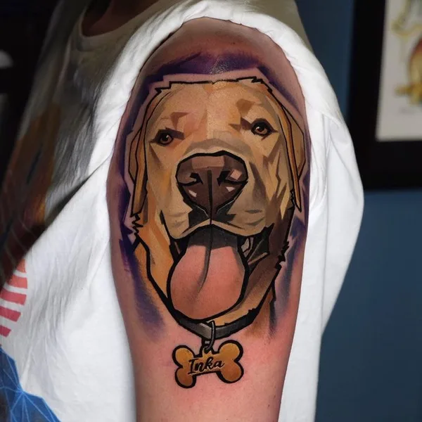 Neo Traditional tattoo by csiga in Budapest