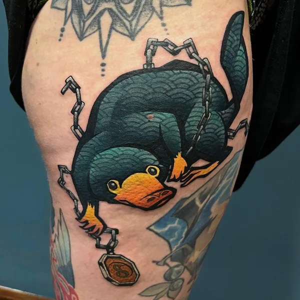 Neo Traditional tattoo by csiga in Budapest