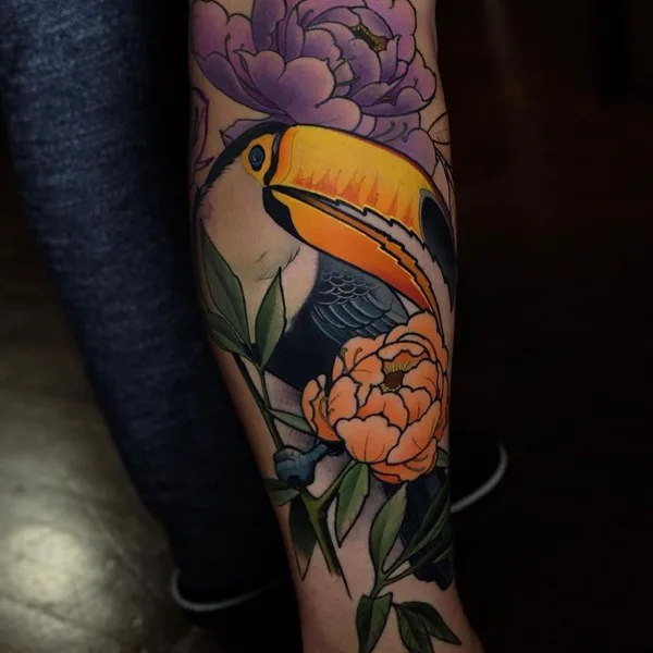 Neo Traditional tattoo by csiga in Budapest
