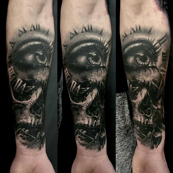 Realism tattoo by Gábor Heizler in Budapest