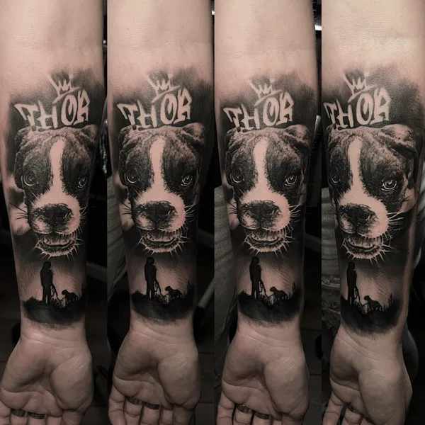 Realism tattoo by Gábor Heizler in Budapest