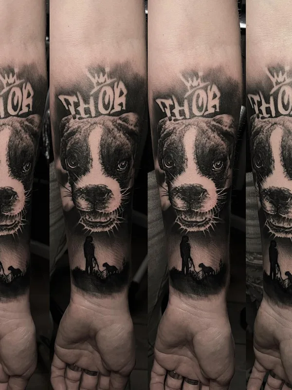 black and grey realism tatuaje en forearm #67633 | Tatuador Gábor Heizler