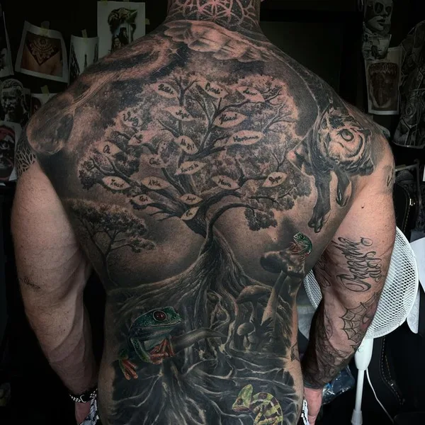 Realism tattoo by Gábor Heizler in Budapest