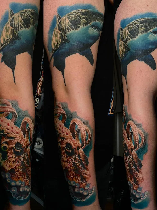 color realism tatuaje en forearm #67629 | Tatuador Gábor Heizler