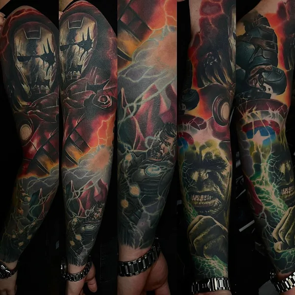 Realism tattoo by Gábor Heizler in Budapest