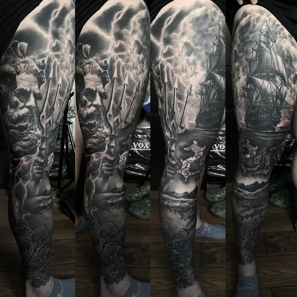 Realism tattoo by Gábor Heizler in Budapest