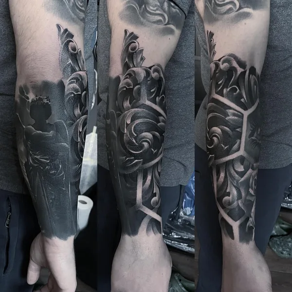 Realism tattoo by Gábor Heizler in Budapest