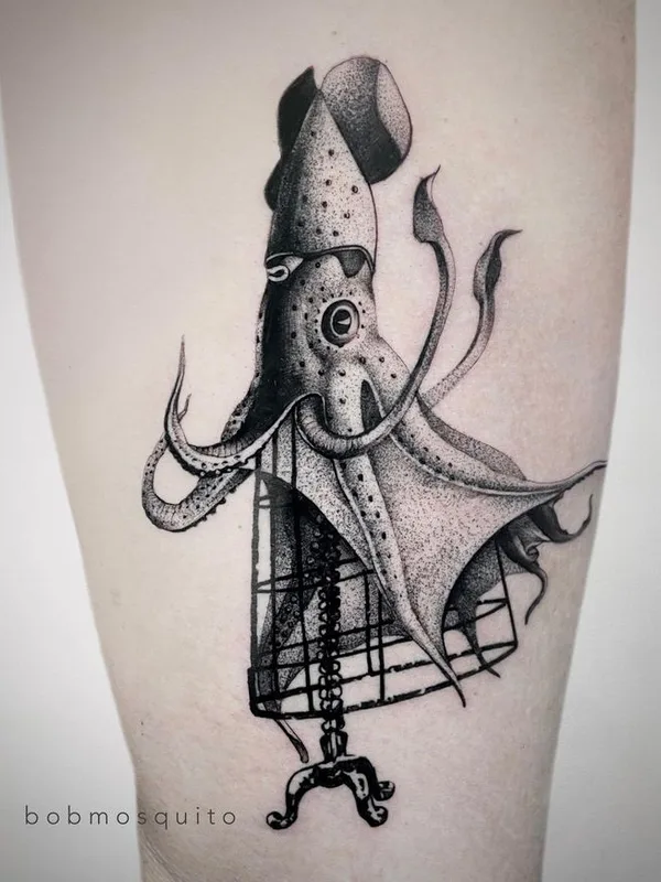 black and grey blackwork tatuaje en forearm #67639 | Tatuador Mosquito Bob