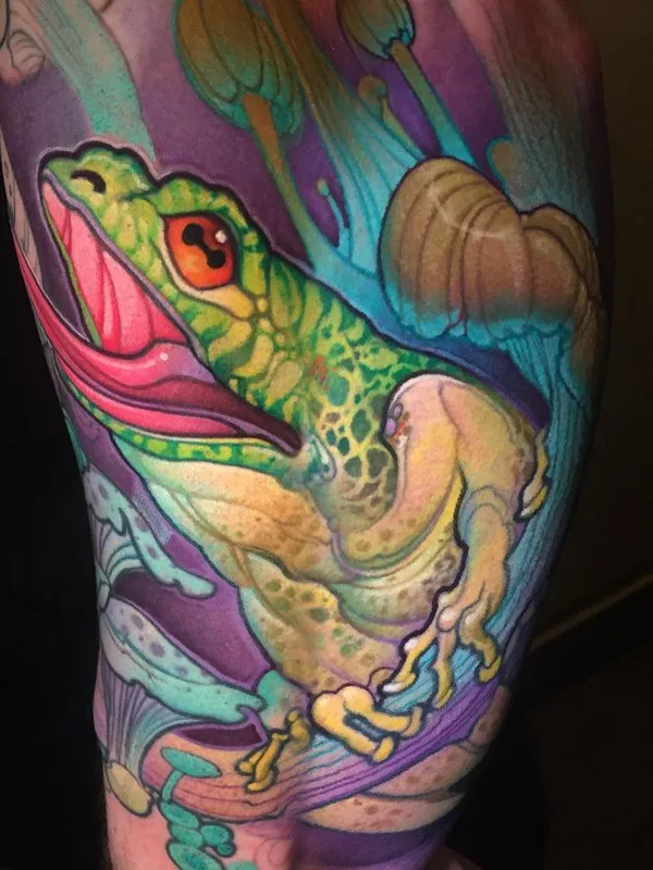 color illustrative 纹身 在 forearm #67662 | 纹身师 Otte Timar