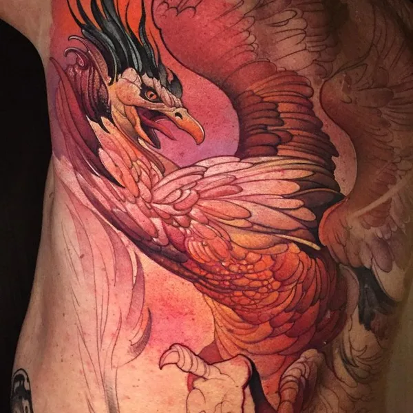 Neo Traditional tattoo by Otte Timar in Budapest