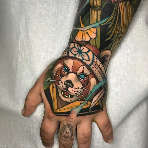 Neo Traditional tattoo by Siemor tattooer in Athina