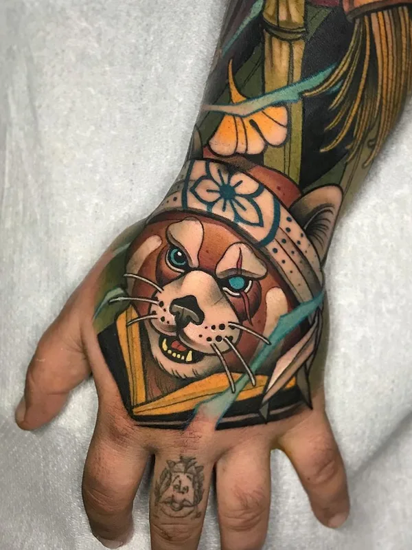 Нео традиционная tattoo by Siemor tattooer in Athina