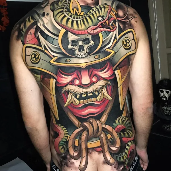 Neo Traditional tattoo by Siemor tattooer in Athina