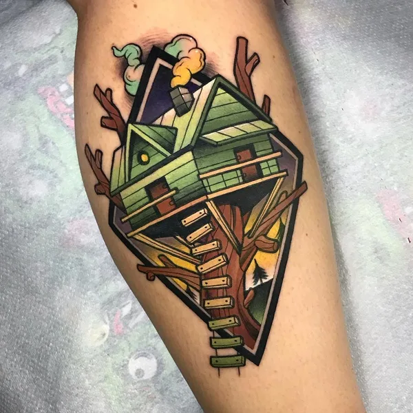 Neo Traditional tattoo by Siemor tattooer in Athina
