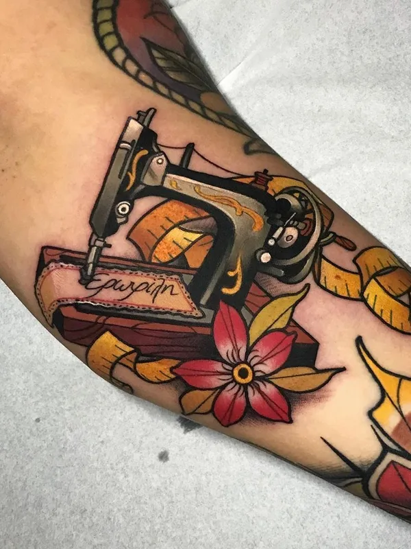 Нео традиционная tattoo by Siemor tattooer in Athina
