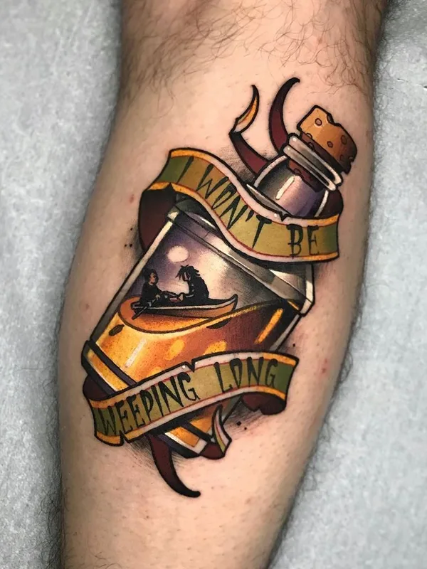Нео традиционная tattoo by Siemor tattooer in Athina