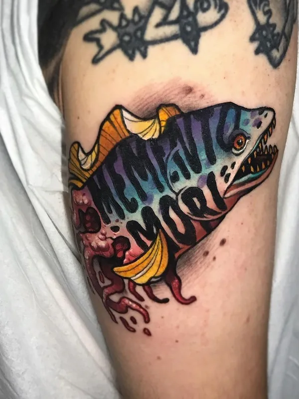 Нео традиционная tattoo by Siemor tattooer in Athina