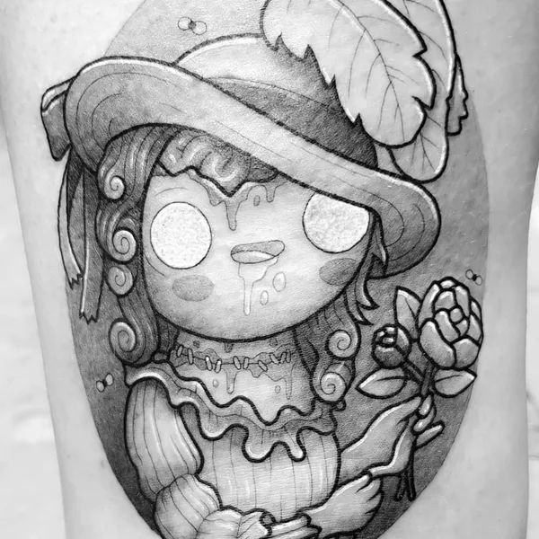 Author's Style tattoo by Perou in Sion