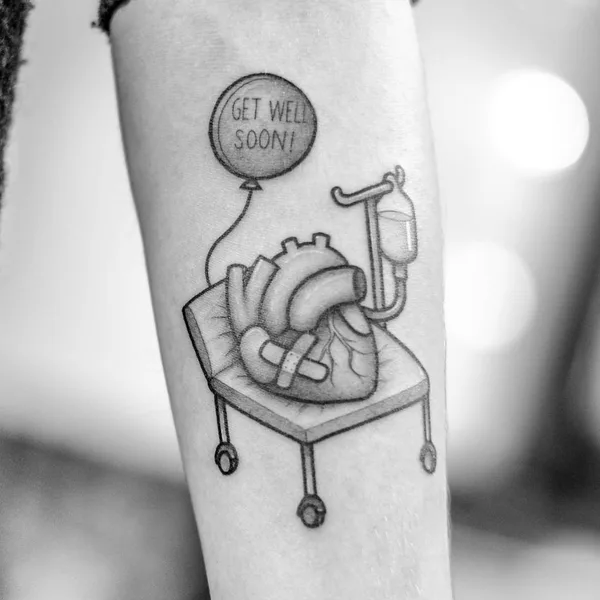 Author's Style tattoo by Perou in Sion