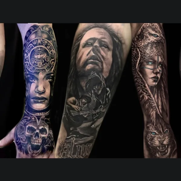 freehand tattoo by Andrew wijaya in Denpasar