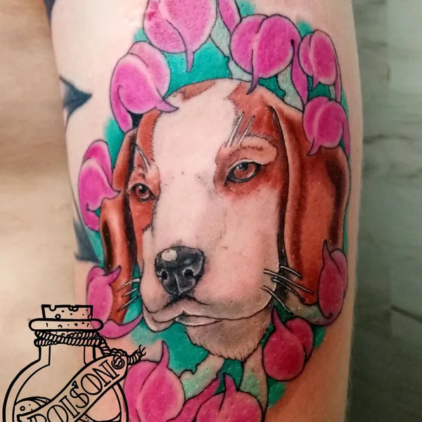 Нео традиционная tattoo by Ядик Табаков