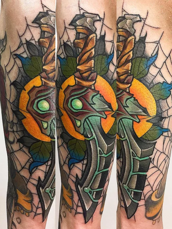 color neo traditional Tatuaggio su forearm #32710 | Tatuatore Юра Jay-b Таран