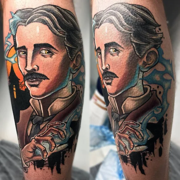 Neo Traditional tattoo by Юра Jay-b Таран in Saint Petersburg