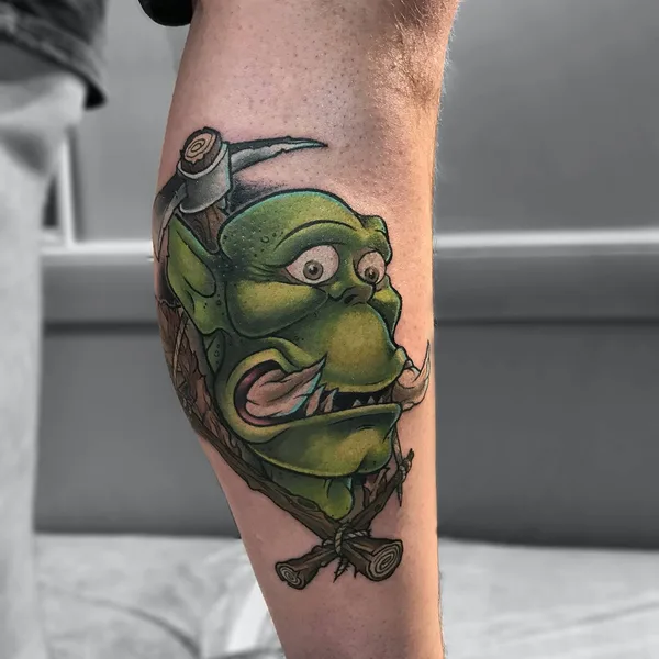 Neo Traditional tattoo by Юра Jay-b Таран in Saint Petersburg