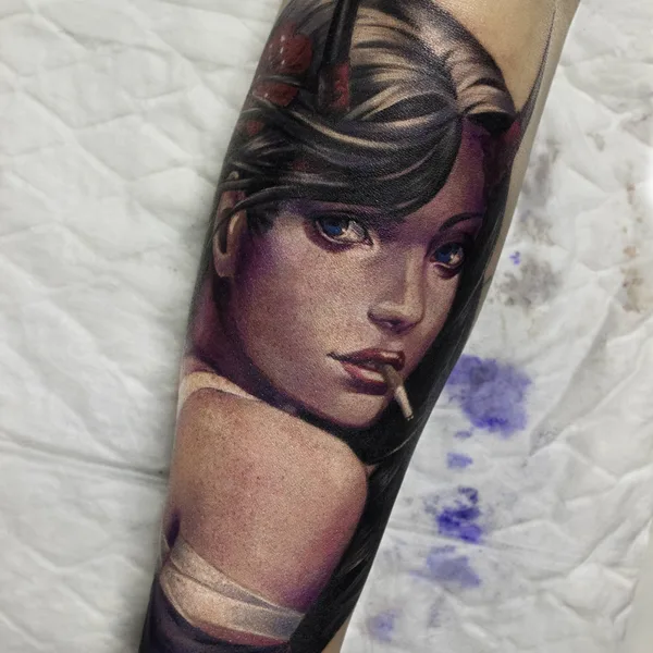 Realism tattoo by Анастасия Лебедева in Saint Petersburg