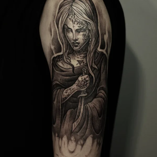 Author's Style tattoo by Коля Саб in Saint Petersburg