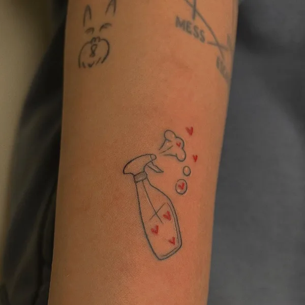 miniature tattoo by Сабина Алиева in Ташкент