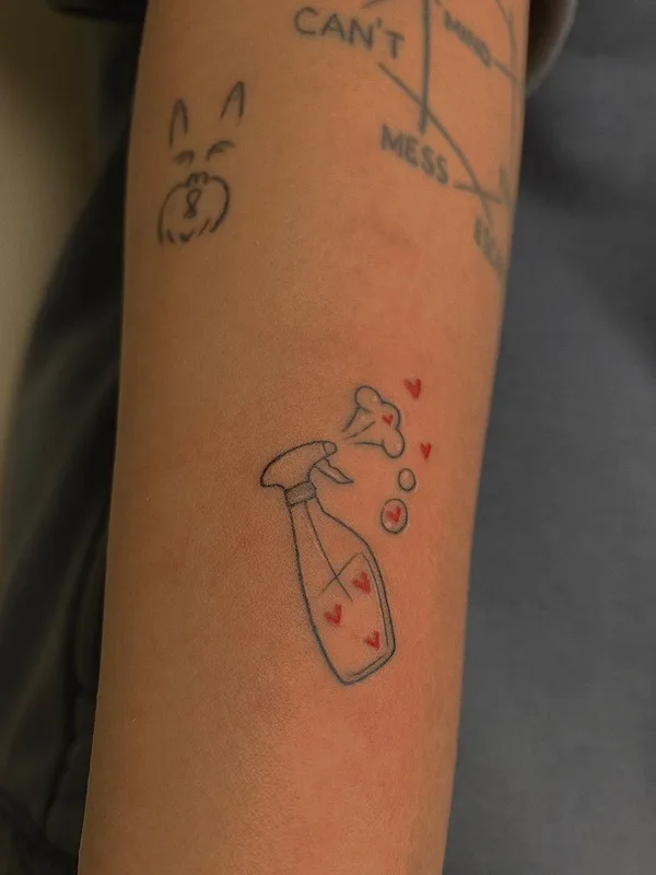 miniature tattoo by Сабина Алиева in Ташкент